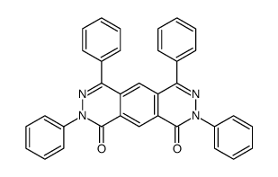 1,3,7,9-tetraphenylpyridazino[4,5-g]phthalazine-4,6-dione结构式