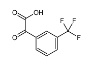 2-oxo-2-[3-(trifluoromethyl)phenyl]acetic acid Structure