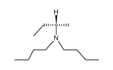 Di-n-butyl-(1-methylpropyl)amin Structure