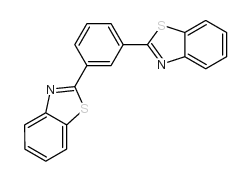2,2-(1,3-亚苯基)双-1H-苯并噻唑结构式
