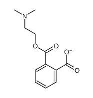 2-[2-(dimethylamino)ethoxycarbonyl]benzoate Structure