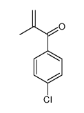 1-(4-chlorophenyl)-2-methylprop-2-en-1-one结构式