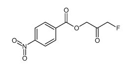3-Fluoro-2-oxopropyl=p-nitrobenzoate structure