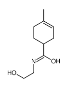 N-(2-hydroxyethyl)-4-methylcyclohex-3-ene-1-carboxamide Structure