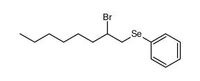 2-bromooctyl phenyl selenide结构式