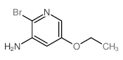 2-bromo-5-ethoxypyridin-3-amine structure