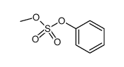 methyl phenyl sulfate Structure