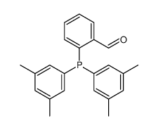 2-[二(3,5-二甲基苯基)膦基]苯甲醛结构式
