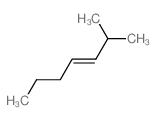 3-Heptene, 2-methyl-,(3E)- Structure