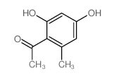 Ethanone,1-(2,4-dihydroxy-6-methylphenyl)-结构式