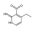 4-ethyl-3-nitropyridin-2-amine结构式