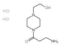 3-氨基-1-[4-(2-羟基乙基)-哌嗪-1-基]-丙-1-酮二盐酸盐图片