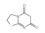 5H-Thiazolo[3,2-a]pyrimidine-5,7(6H)-dione,2,3-dihydro-结构式