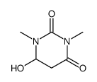 6-hydroxy-1,3-dimethyl-1,3-diazinane-2,4-dione结构式