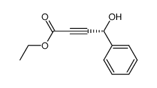 (R)-4-hydroxy-4-phenyl-but-2-ynoic acid ethyl ester Structure