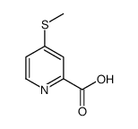 4-methylsulfanylpyridine-2-carboxylic acid Structure