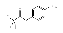 1,1,1-trifluoro-3-(4-methylphenyl)propan-2-one结构式