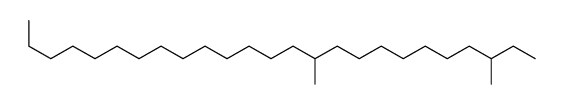 3,11-dimethylpentacosane Structure