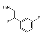 Benzeneethanamine, beta,3-difluoro- (9CI) structure