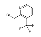 2-(bromomethyl)-3-(trifluoromethyl)pyridine Structure