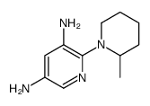 3,5-Pyridinediamine,2-(2-methyl-1-piperidinyl)-(9CI)结构式