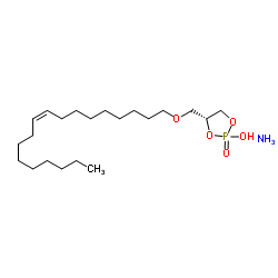 1-O-(9Z-octadecenyl)-sn-glycero-2,3-cyclic-phosphate (amMonium salt) picture