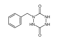 1-Benzyl-1,2,4,5-tetrahydro-1,2,4,5-tetrazin-3,6-dion结构式