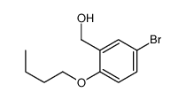 5-Bromo-2-butoxybenzyl alcohol Structure