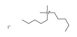 dimethyl(dipentyl)azanium,iodide Structure
