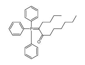 5-(triphenyl-λ5-phosphanylidene)dodecan-6-one结构式