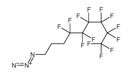 4,4,5,5,6,6,7,7,8,8,9,9,9-十三氟壬基叠氮化物结构式