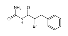 (2-bromo-3-phenyl-propionyl)-urea Structure