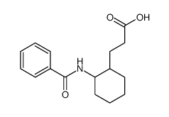 3-(2-benzoylamino-cyclohexyl)-propionic acid结构式