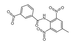 3-nitro-benzoic acid-(4-methyl-2,6-dinitro-anilide) Structure