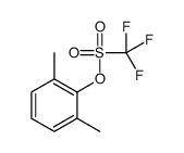 (2,6-dimethylphenyl) trifluoromethanesulfonate结构式