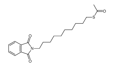 S-(10-(1,3-dioxoisoindolin-2-yl)decyl) ethanethioate Structure
