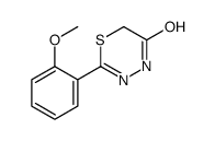 2-(2-methoxyphenyl)-4H-1,3,4-thiadiazin-5-one结构式