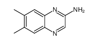 Quinoxaline, 2-amino-6,7-dimethyl- (5CI)结构式