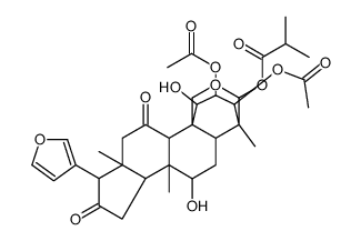 Meliatoxin B2结构式