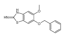 5-methoxy-6-phenylmethoxy-1,3-benzothiazol-2-amine Structure