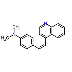 4-(p-Dimethylaminostyryl)quinoline structure