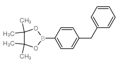 4-Benzylbenzeneboronic acid pinacol ester Structure