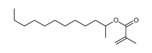 dodecan-2-yl 2-methylprop-2-enoate结构式