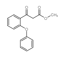 3-氧代-3-(2-苯氧基苯基)丙酸甲酯结构式