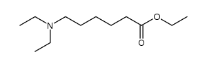 6-(diethylamino)hexanoic acid ethyl ester结构式