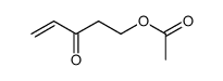 5-acetoxy-pent-1-en-3-one结构式