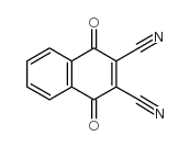 2,3-二氰基-1,4-萘醌结构式