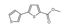 methyl [2,3'-bithiophene]-5-carboxylate Structure