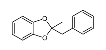 2-benzyl-2-methyl-1,3-benzodioxole Structure