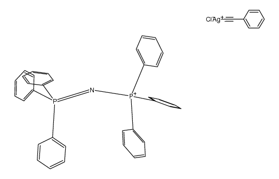 chloro(phenylethynyl)argentate(I) Structure